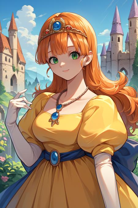 Princess Gwaelin/Laura/ローラ姫 (Dragon Quest) SDXL LoRA [Pony Diffusion]