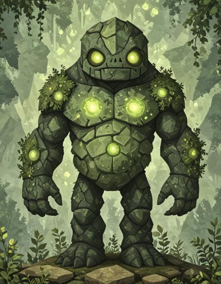 Green Textured Style