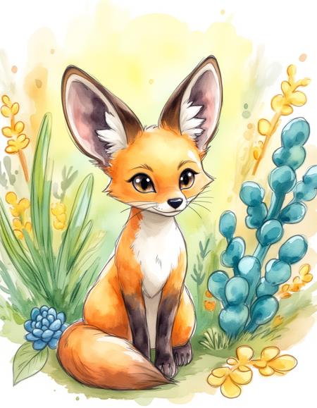 Watercolor Sketch Style [FLUX]