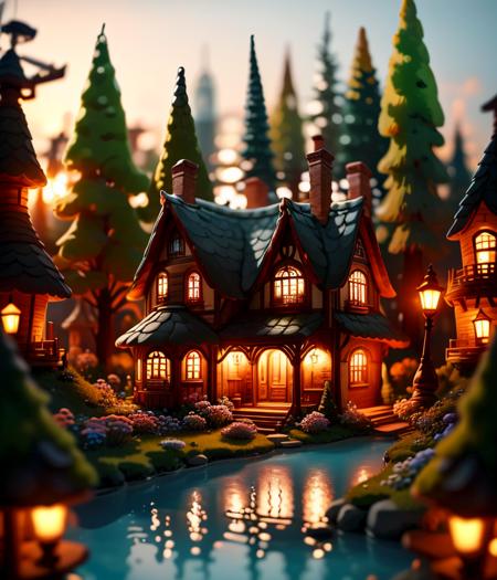 Mini doll house