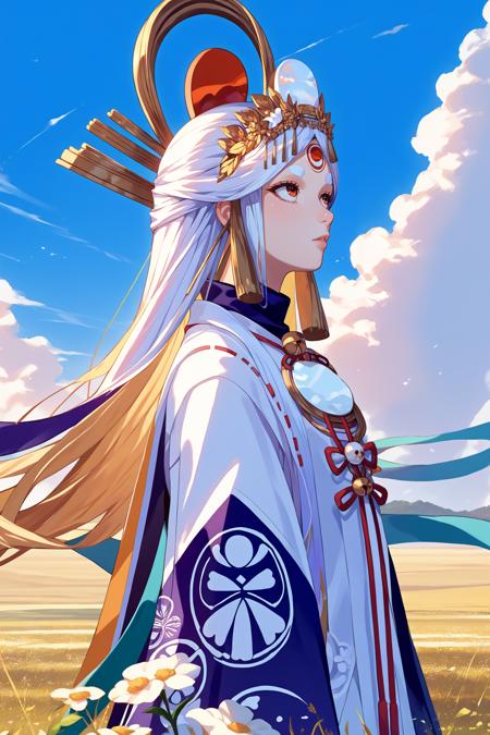 Divine Miketsu/御饌津 (Onmyoji) SDXL LoRA [Pony Diffusion]
