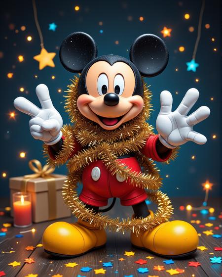 Jibs Christmas Tinsel Wrapped Anything [Flux + SDXL]