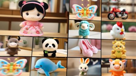 XL Realistic plush stuffed toy art style版本v1.0 (ID: 281905)