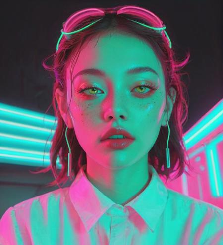 霓虹灯色彩
