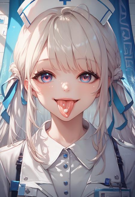 Girl holding syringe + Pills for PonyXL