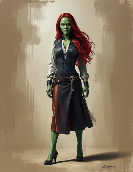 Gamora from Guardians of the Galaxy