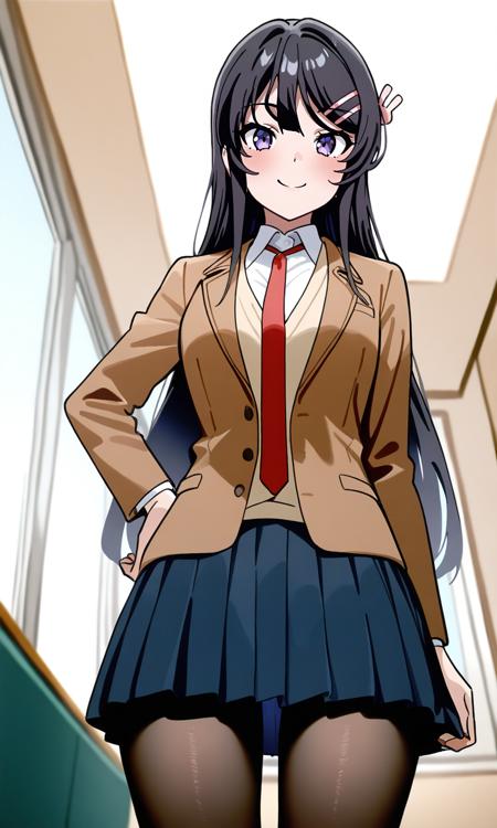 Sakurajima Mai - (Seishun Buta Yarou wa Bunny Girl-senpai no Yume wo Minai) XL / Pony / Illustrious版本Illustrious (ID: 1054179)