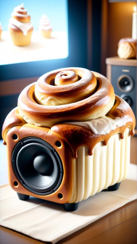 Cinnamon Bun Style SDXL