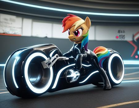 TRON Motorbike [PONY & Flux]版本Pony (ID: 620843)