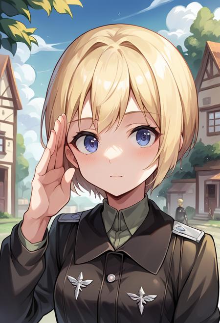 Erica Hartmann エーリカ・ハルトマン PONY - Strike Witches ストライクウィッチーズ