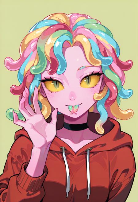 Snake Hair/Gummy Worm Hair/Worm on a String Hair