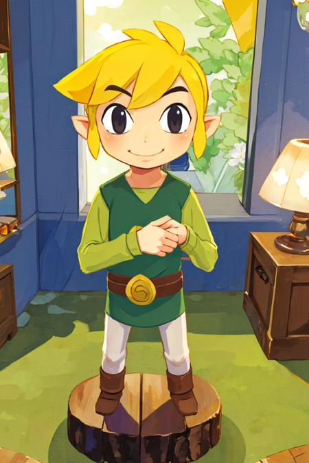 Santa Link! Toon Link - Multiple Outfits (The Legend Of Zelda: Wind Waker) [Pony & SD1.5]