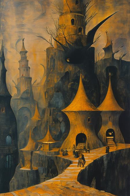 style of Remedios Varo 180