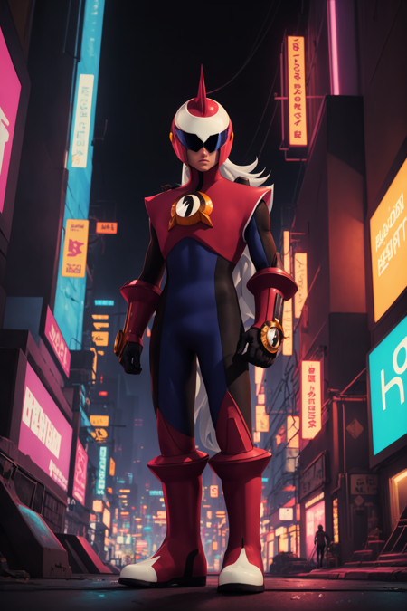 ProtoMan.EXE - MegaMan NT Warrior - Character LORA