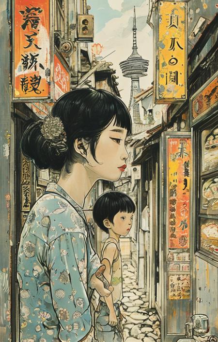 style of Yuko Shimizu [SDXL] 204
