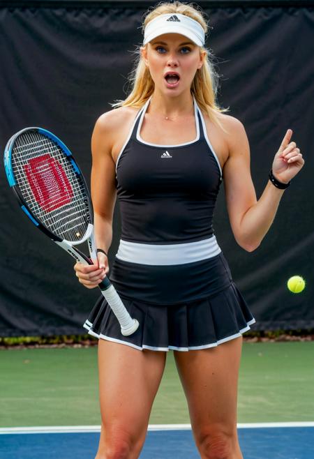 Dynamic Wildcard - tennis player unleashed