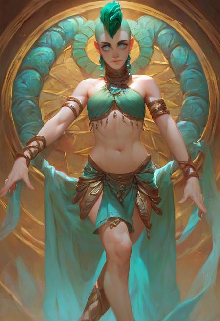 Female wildcards for PonyDiffusion