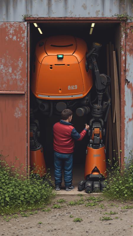 Simon Stålenhag style (FLUX)