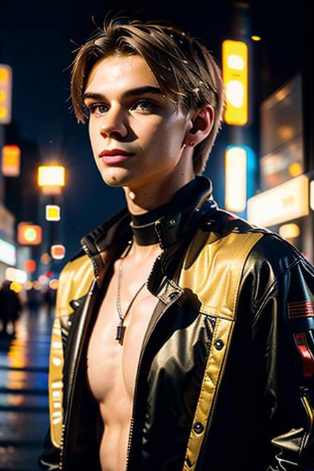 Model Young man