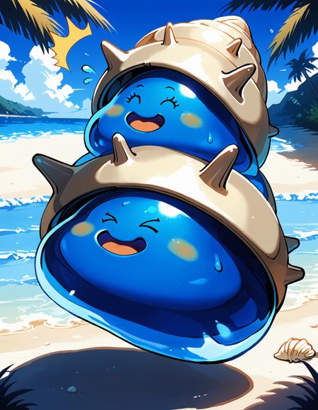 Shell slime / スライムつむり (Dragon quest) IL/Pony