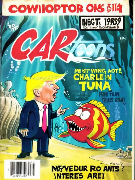 Cartoonz Car Magazine SDXL