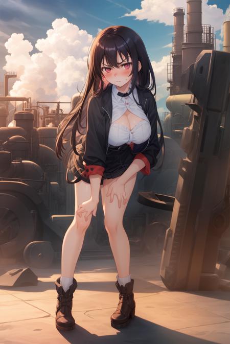正常坐姿与站着弯腰 / Normal sitting posture and bending over while standing (full body)版本Usage2 (ID: 76420)