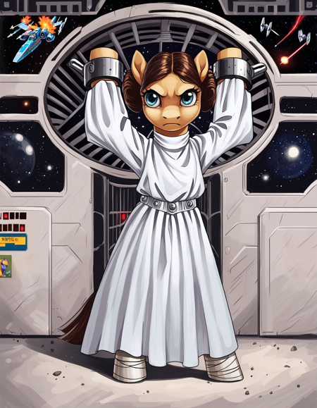 Leia Organa (Star Wars) [Pony XL]