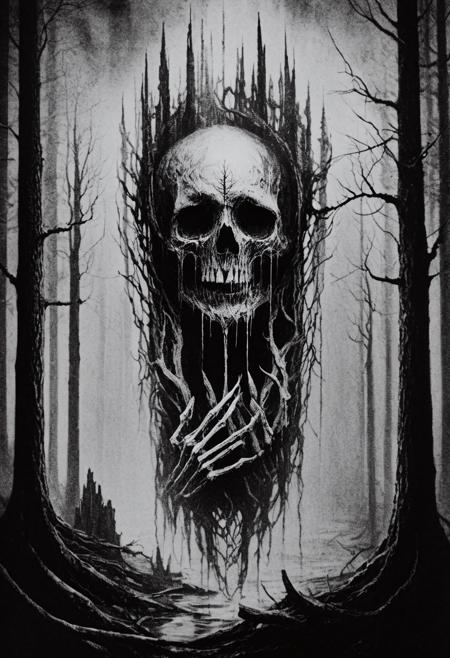 black metal art