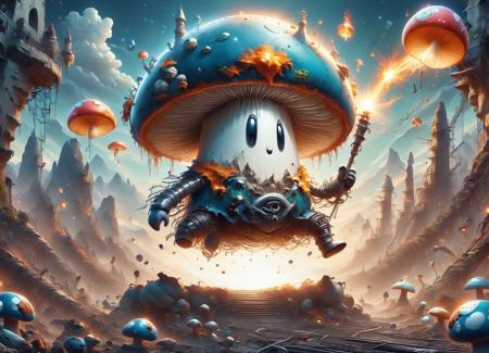 DonM - Shroom Knight [SD,SDXL,Pony]