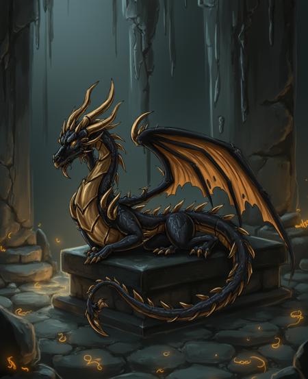 Dragon Dark Fantasy