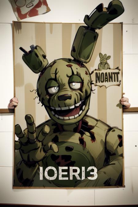 Springtrap FNAF / Five Nights at Freddy's