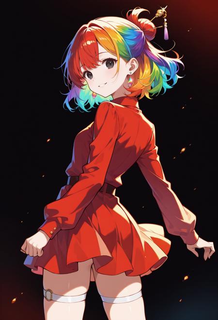 Rainbow Hair