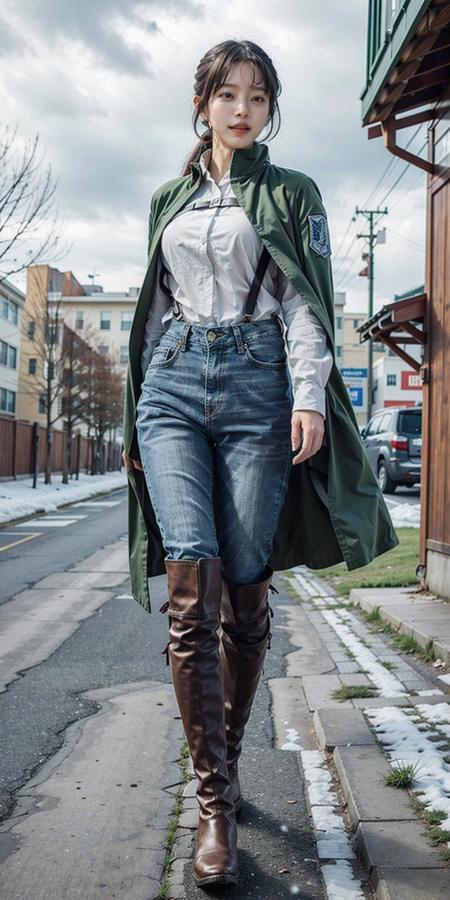 Survey Corps Uniform (Attack on Titan) [Pony & SD1.5]