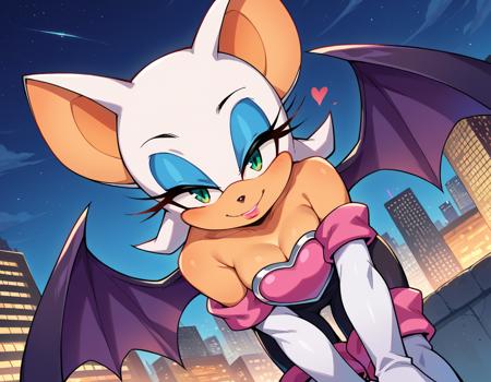 Rouge the Bat (ルージュ・ザ・バット) - Sonic the Hedgehog (ソニック・ザ・ヘッジホッグ) - COMMISSION