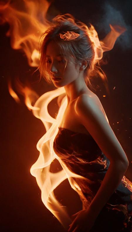 白棱(XL,FLUX)_Fire Element - Special Effects 火元素-特效