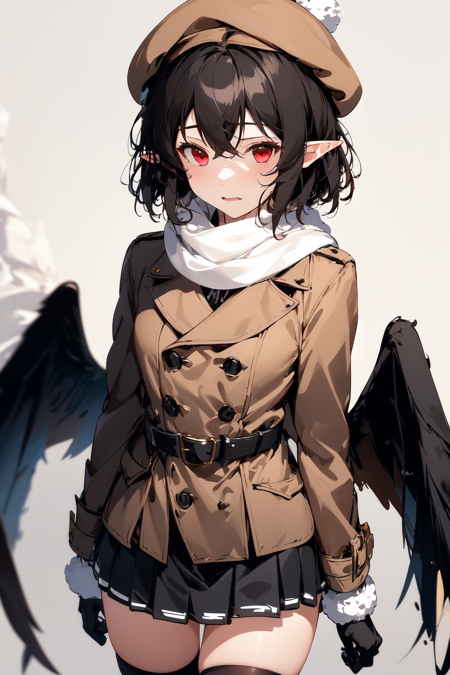 Aya Shameimaru Winter Outfit版本Version 2B (ID: 314677)