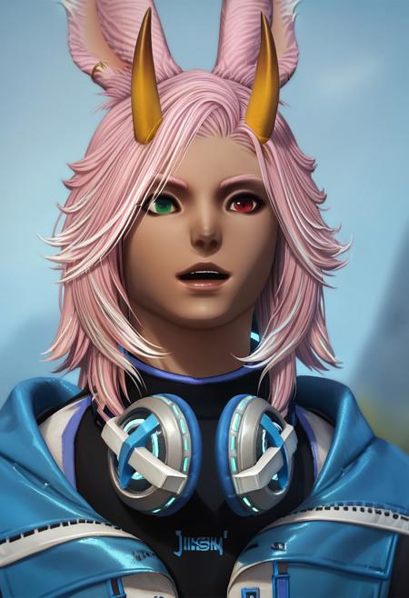 K'hris Tia (FFXIV OC) Viera Edition PonyXL