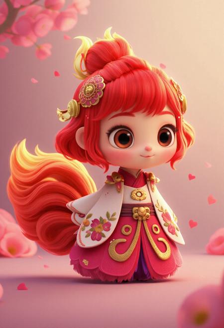 FLUX Pixar Cartoon 3D Style by LH