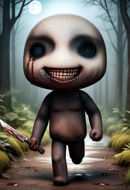 SDXL | SIBITORO Motif Horror Theme -For Animagine XL V3.1- |