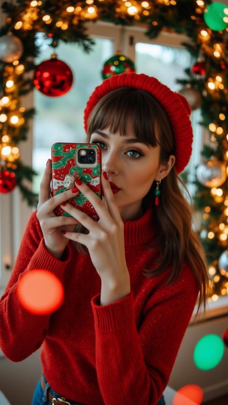 Christmas Selfie / Christmas Outfit