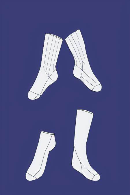 socks removed - white | simple painting layer