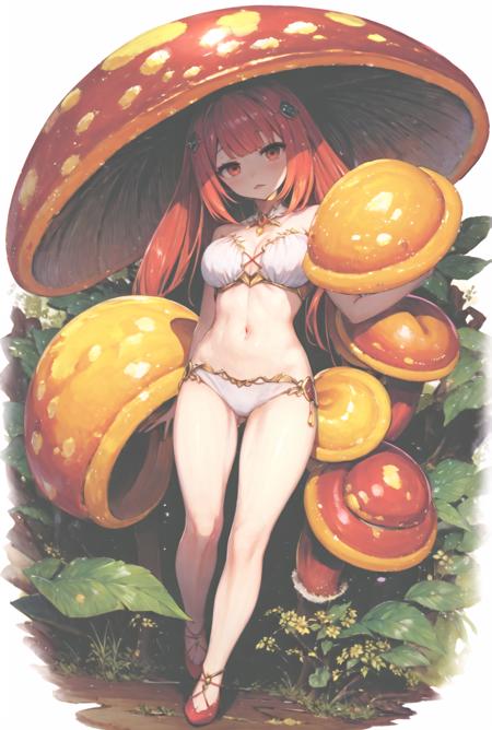 Mushroom Girl/蘑菇娘设计