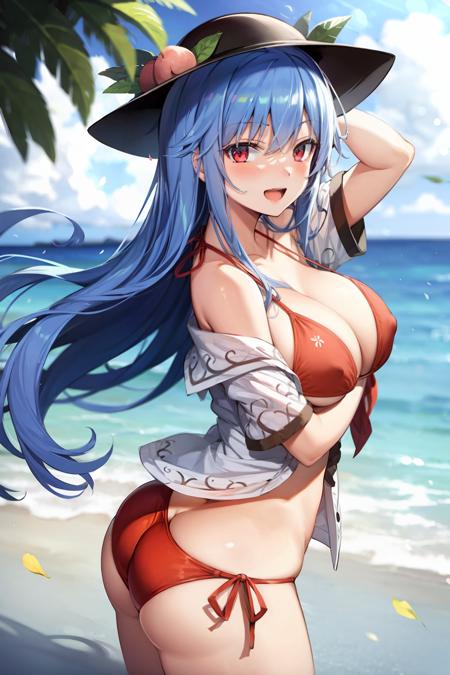 hinanawi tenshi (touhou) 比那名居天子 东方project