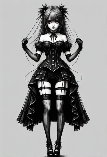 Dynamic Wildcard - gothic lolita unleashed