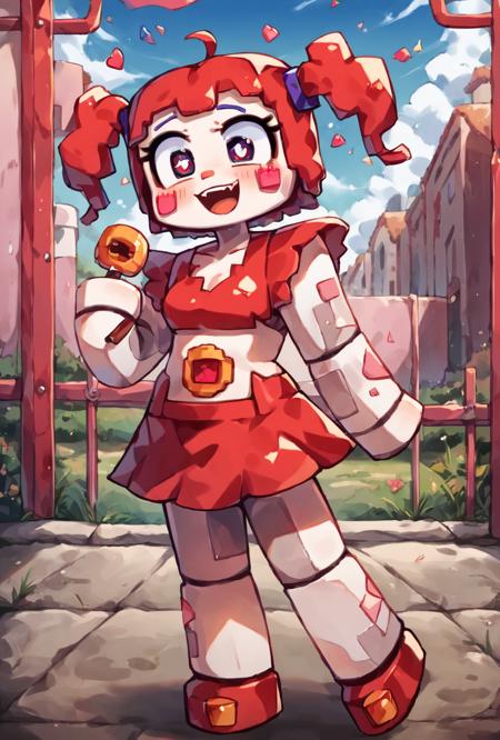 Circus Baby ZAMination Fazbear and Friends Minecraft /  FNAF / Five Nights at Freddy's  Pony+1.5