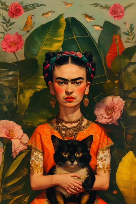 style of Frida Kahlo 378