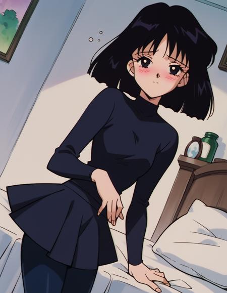 Hotaru Tomoe (土萠 ほたる) / Sailor Saturn (セーラーサターン) - Sailor Moon (美少女戦士セーラームーン) - COMMISSION W/ DATASET