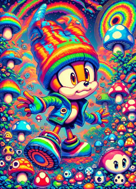 DonM - Shroom Kingdom 8bit [SD,SDXL,Pony]