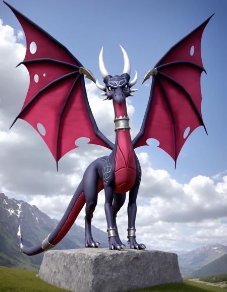 Corrupted Cynder【 The legend of Spyro - A New Beginning 】- 【PONY - FLUX - DSXL】