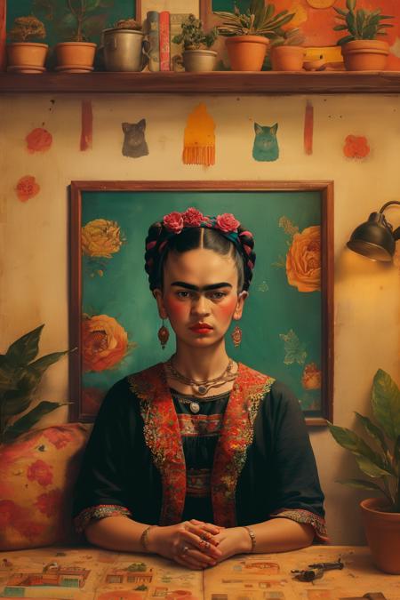 style of Frida Kahlo 378